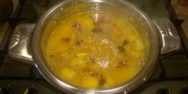 тыквенный суп-пюре со сливками