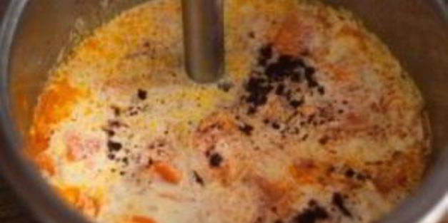 вегетарианский суп-пюре из тыквы