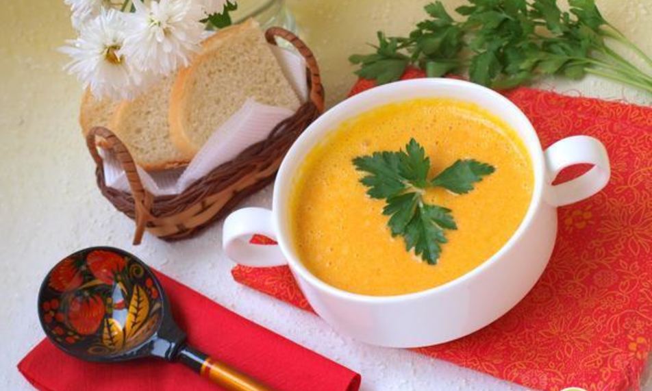 Рецепт японский морковный суп-пюре