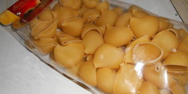 суп с фаршированными макаронами