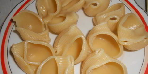 суп с фаршированными макаронами