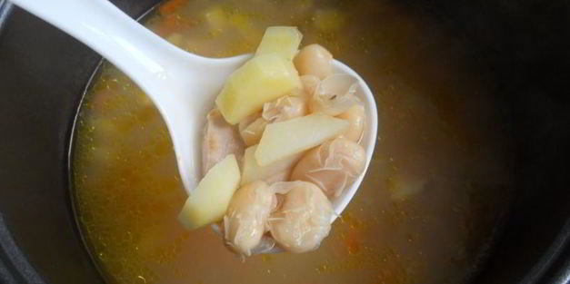 суп с фасолью и курицей в мультиварке