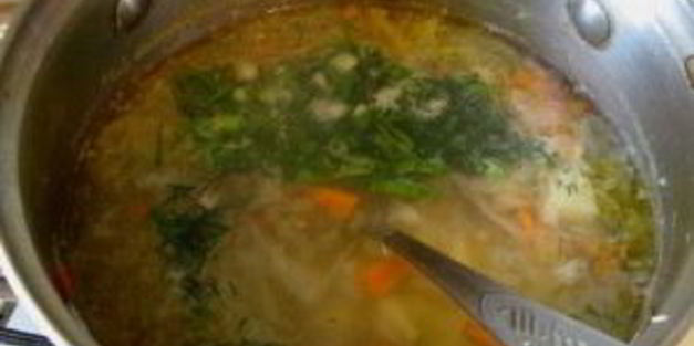 суп с капустой