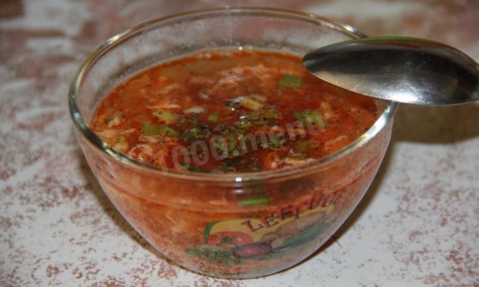 Рецепт суп с консервированной сардиной