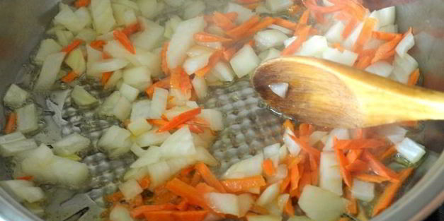 суп с курицей и шампиньонами