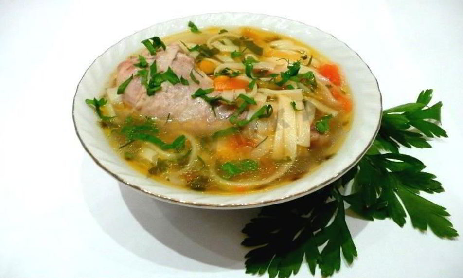 Рецепт суп с лапшой в мультиварке