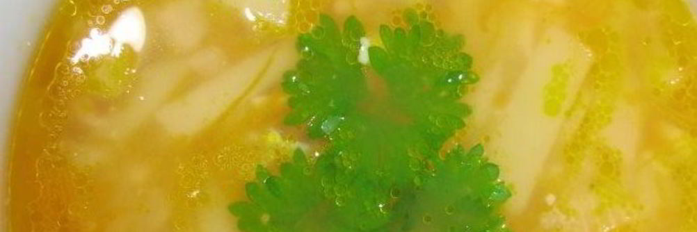 Суп с макаронами и курицей