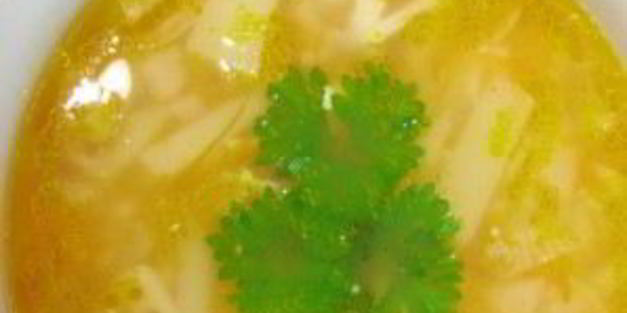 суп с макаронами и курицей