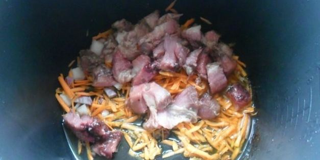суп с мясом в мультиварке