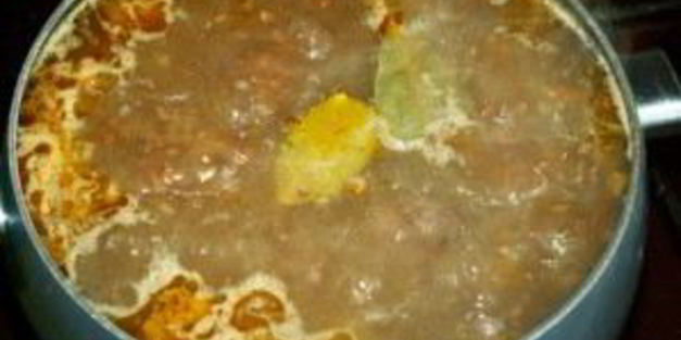 суп с печенью