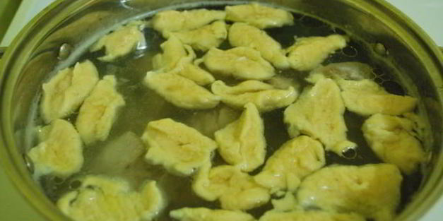 суп с ржаными клецками