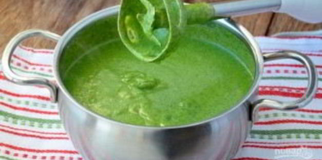 суп с сухариками