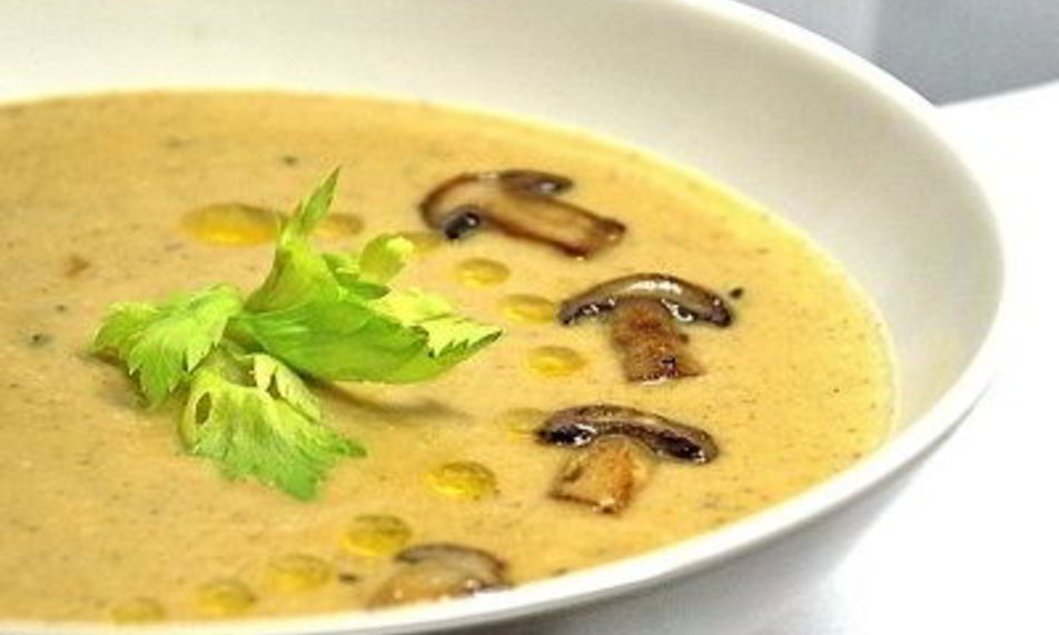 Рецепт суп с сыром и грибами
