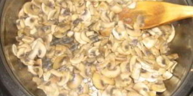 суп с сыром и грибами