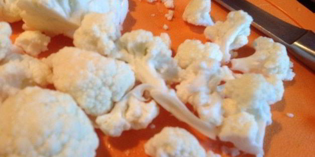 суп с цветной капустой и индейкой