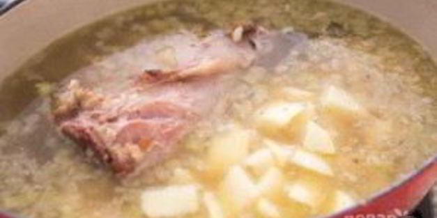 суп с ветчиной и картофелем