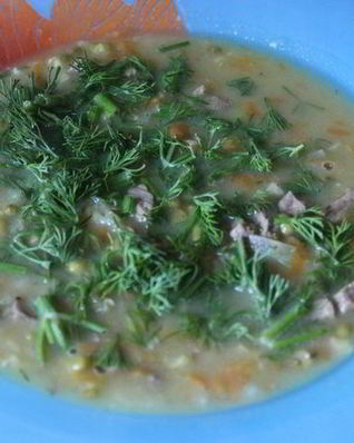 Супчик из маша