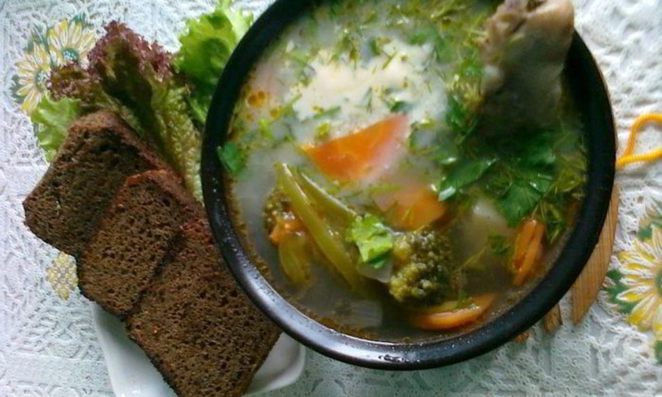 Рецепт супчик краски лета