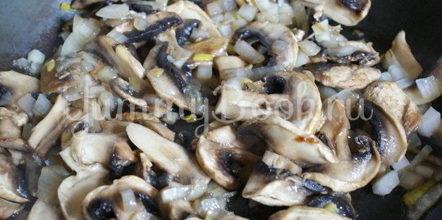 сырный суп с грибами