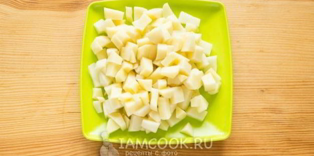 сырный суп с шампиньонами