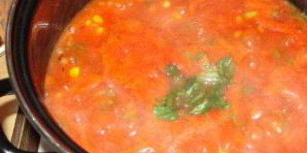 томатный суп простой