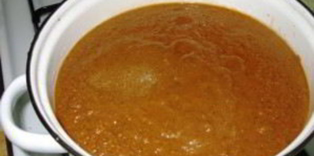 томатный суп с грибами