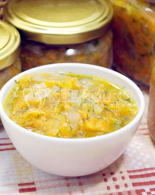 Заправка для супа в мультиварке Золотая осень