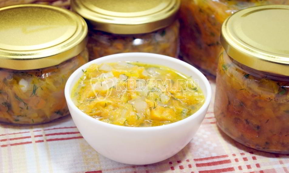Рецепт заправка для супа в мультиварке золотая осень