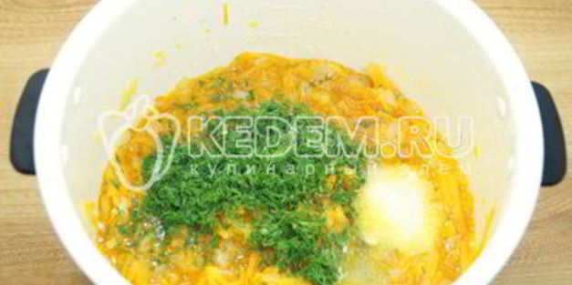 заправка для супа в мультиварке золотая осень