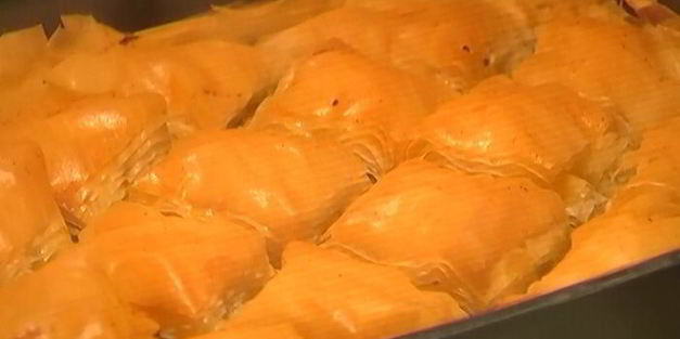апельсиновая пахлава
