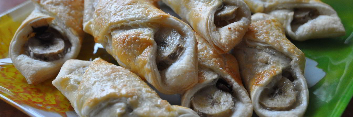 Банановые конвертики