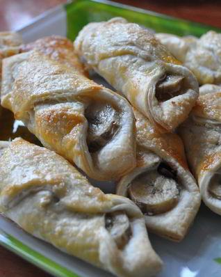 Банановые конвертики