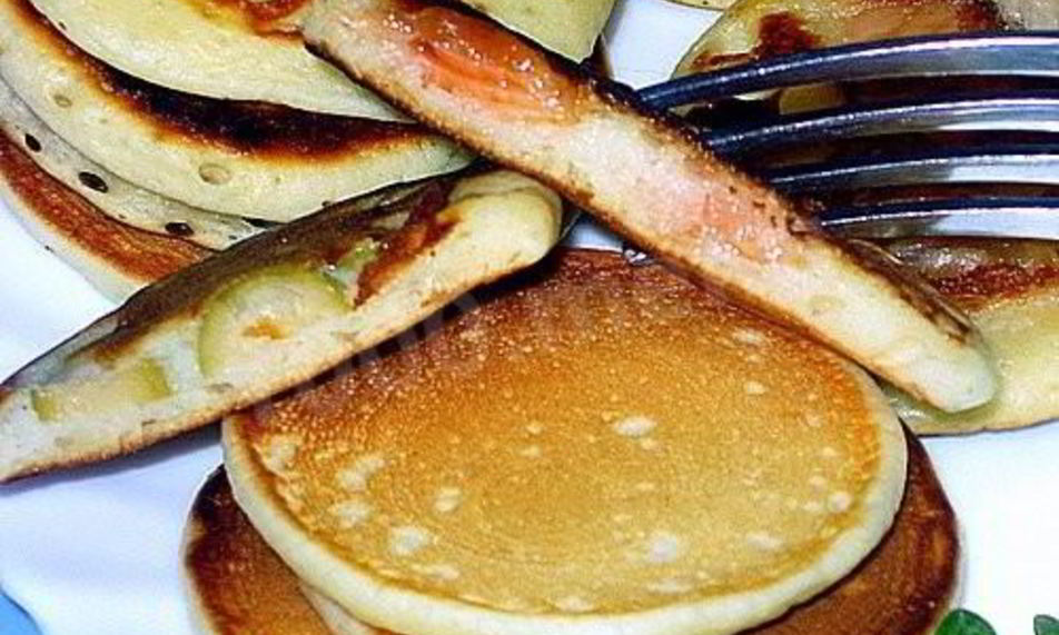 Рецепт американские блины на молоке