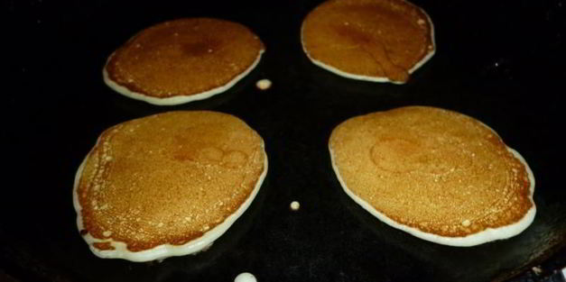 американские блины на молоке