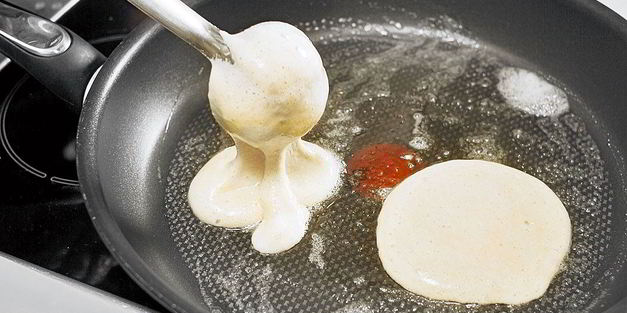 американские панкейки с корицей