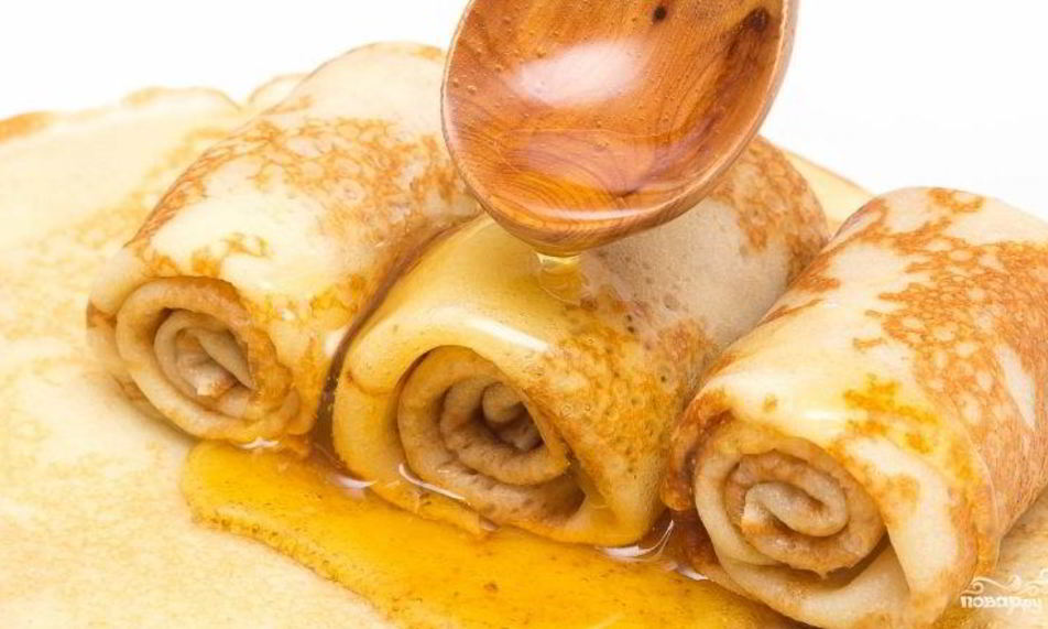 Рецепт ажурные блины на кефире заварные