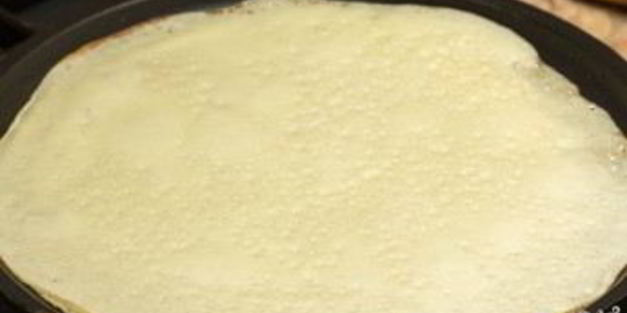 ажурные блины на кефире заварные