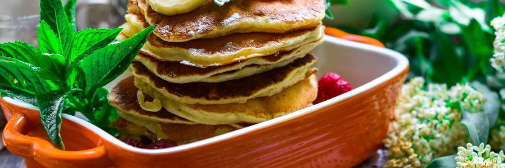 Банановые панкейки