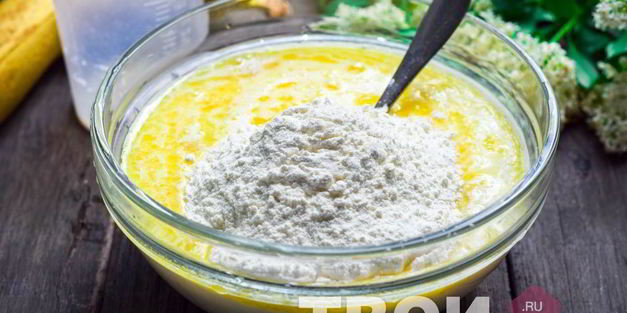 банановые панкейки