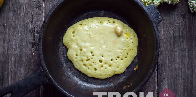 банановые панкейки