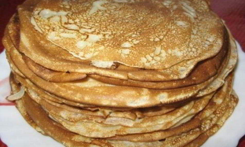 Рецепт блинчики без масла для жарки