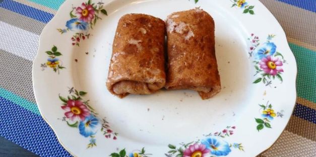 блинчики, фаршированные щукой и вешенками