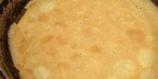 блинчики из банана и яйца