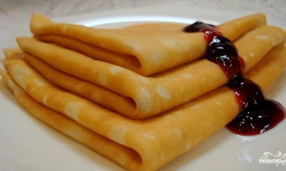 Рецепт блинчики на простокваше