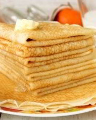 Блинчики на сыворотке без яиц