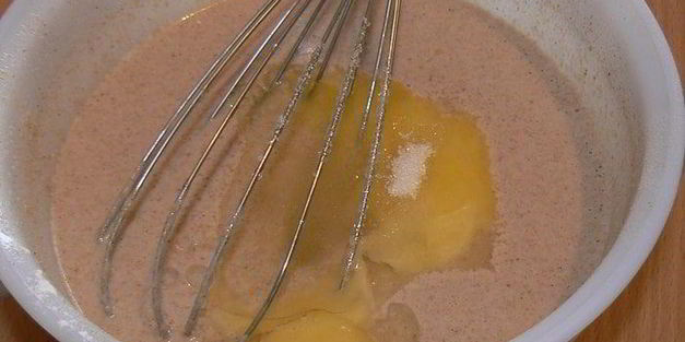 блинчики пшенично-гречневые