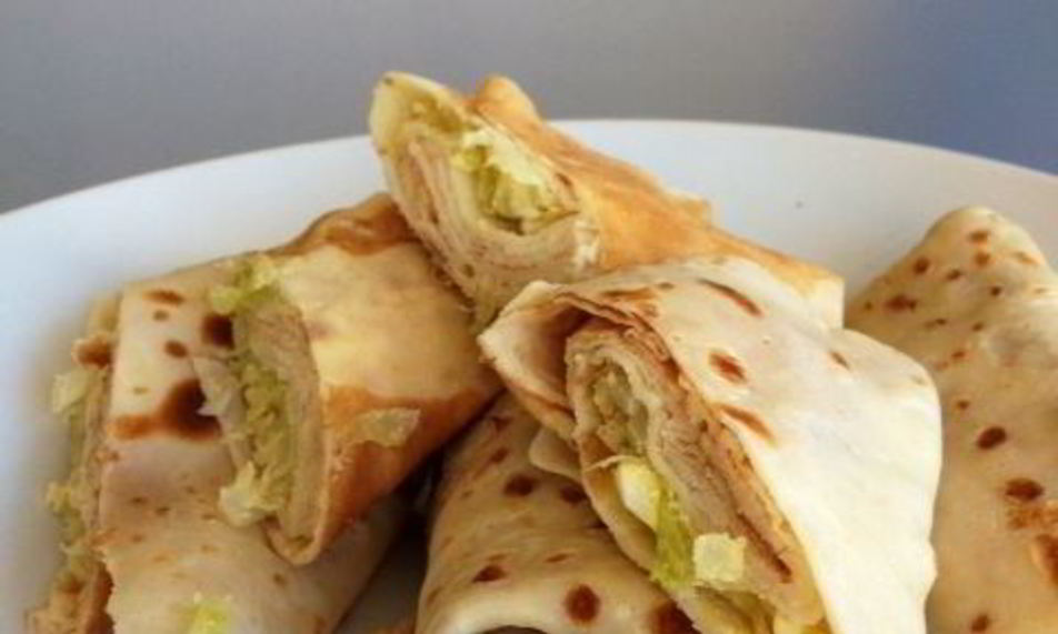 Рецепт блинчики с капустой