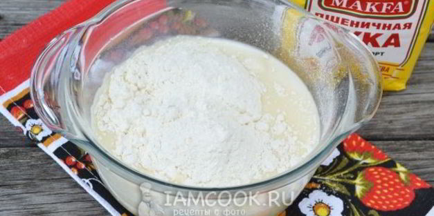 блинчики с клубникой