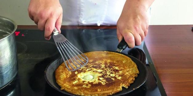 блинчики с мясом