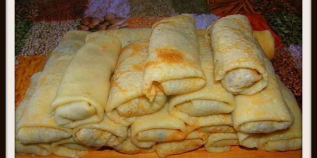 блинчики с начинкой